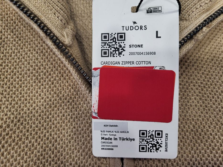 Cardigan Tudors, mărime L, nou ,cu etichetă