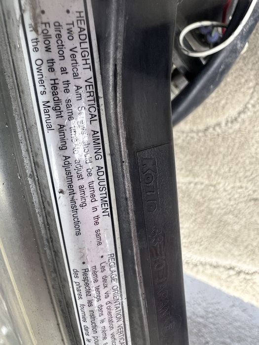 Передний фары Лексус ES 300