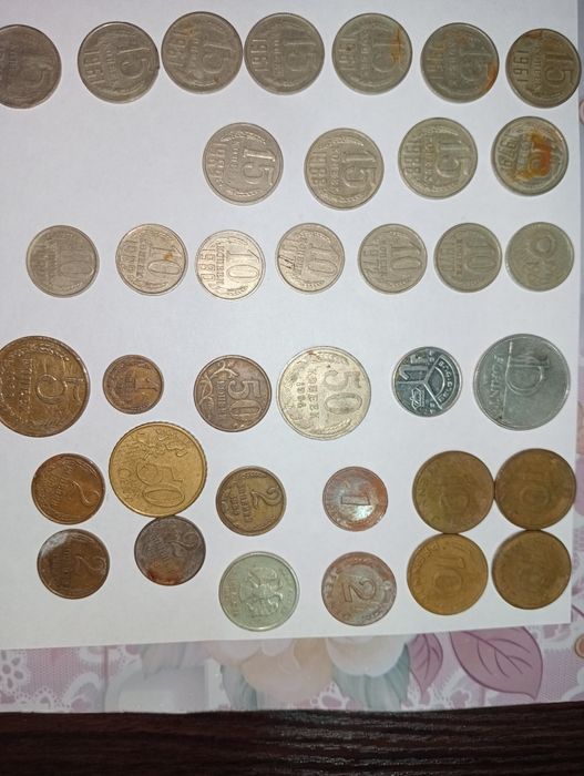 Монеты СССР разных годов