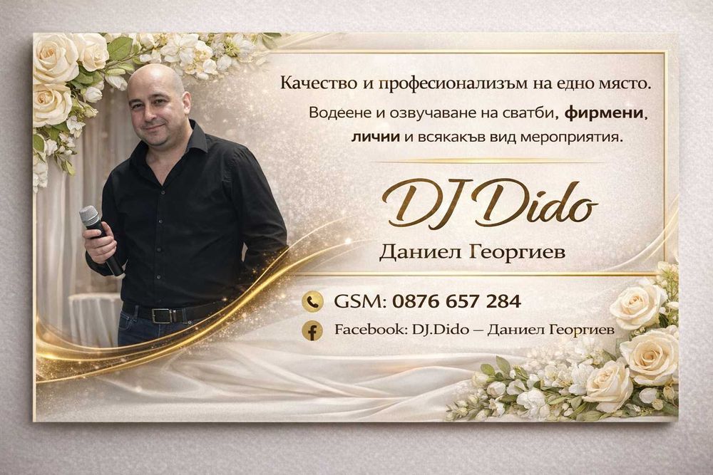 DJ/Дисководещ/Сватба