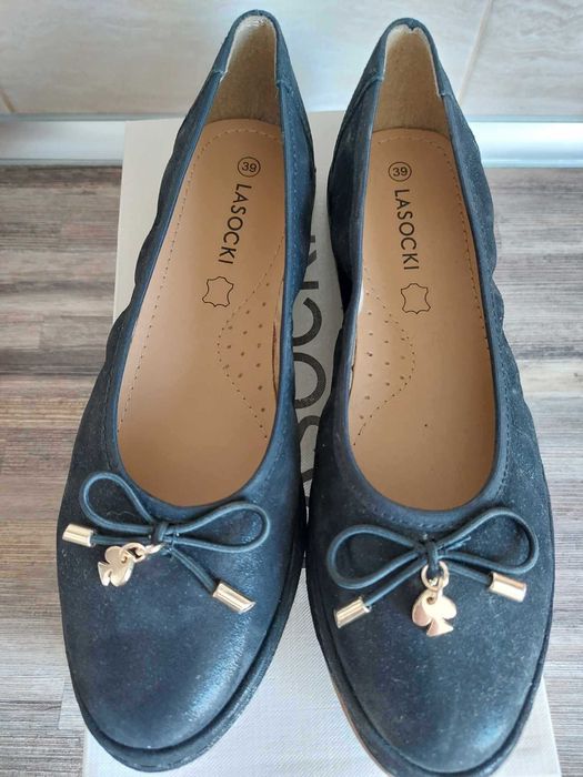 Балеринки Lasocki естествена кожа 39 номер