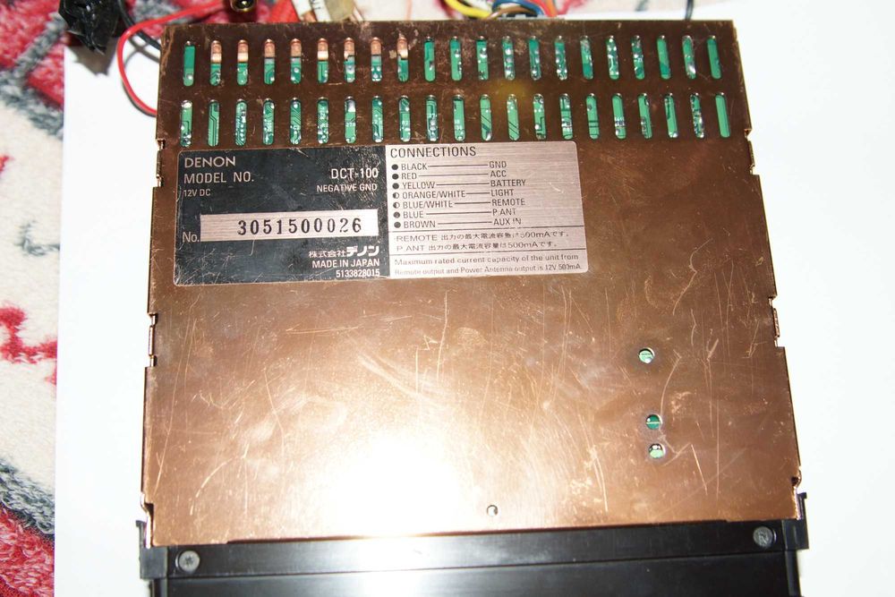 Магнитола Denon DCT-100 Black