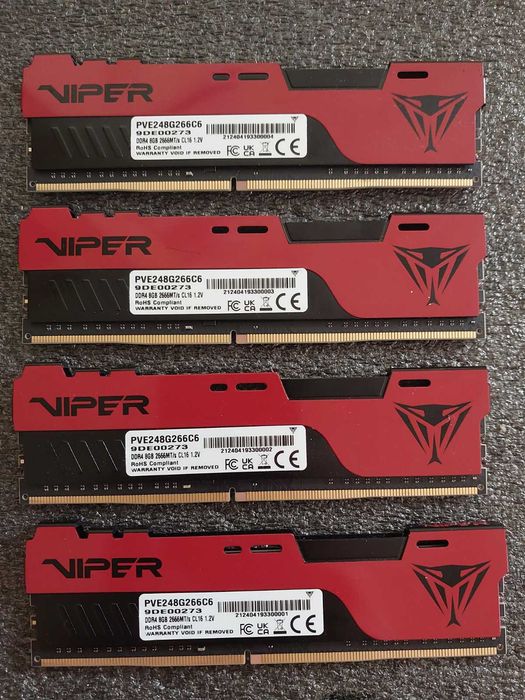 16GB DDR4 2400Mhz, 2666Mhz - RAM памет