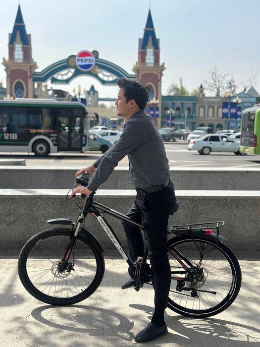 Velosiped kuryerlar uchun ijaraga, arendaga aksesuarlari bilan velik