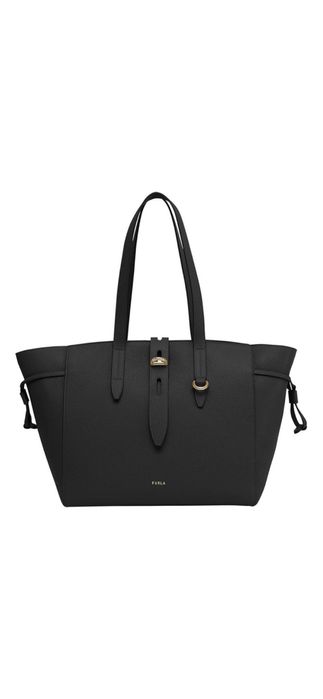 FURLA Geanta tote din piele Net, Negru (NOUA)