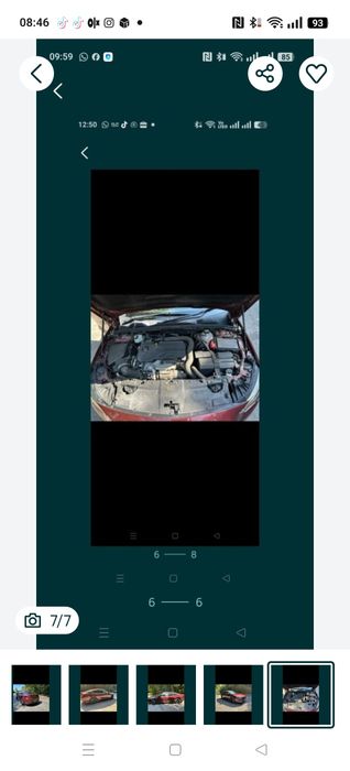 Piese motor cutie turbo kit pornire punte capota jug Opel insignia b