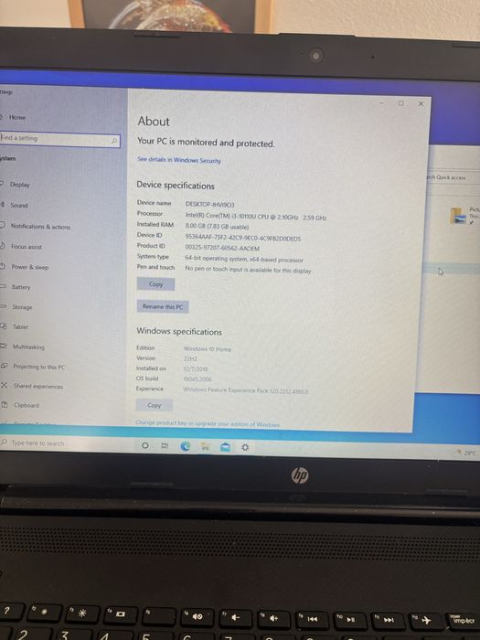 Hp 17,3” • i3 generatia 10• impecabil!