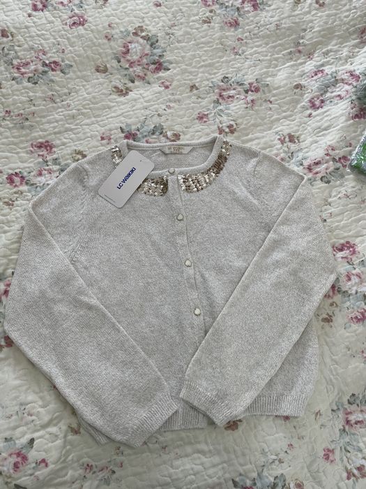 Продам новые платья, кардиганы для девочек