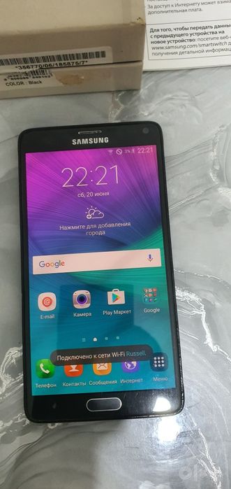 Продаю Samsung Note 4