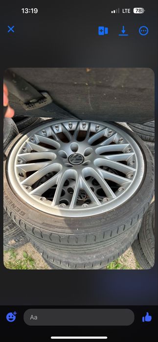 Vand Jante Aliaj BBS Speedline r19