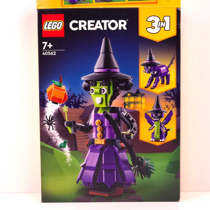 Vând LEGO Creator Mystic Witch (40562)[257 Piese] Set Complet, Cutie + Instrucțiuni