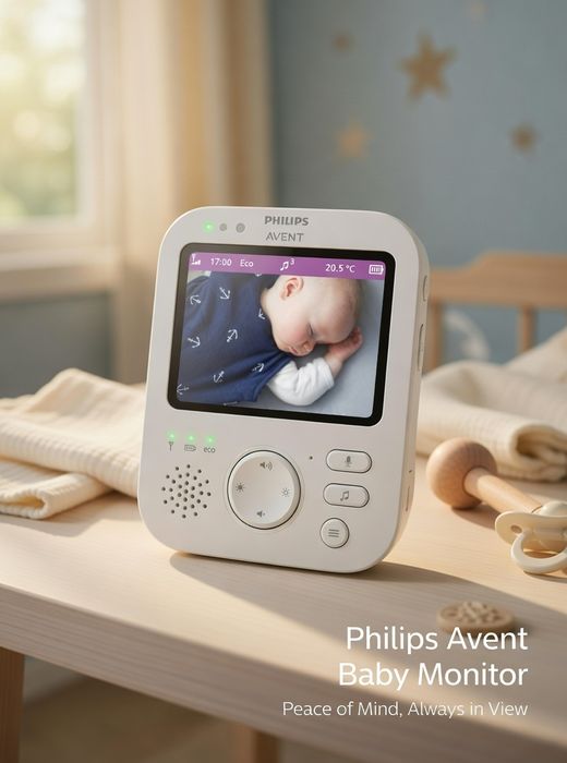 Видеоняня Philips Avent SCD843 Радионяня