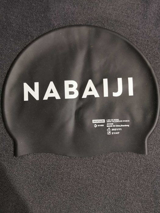 Cască de înot silicon NABAIJI, mărime universală, păr voluminos