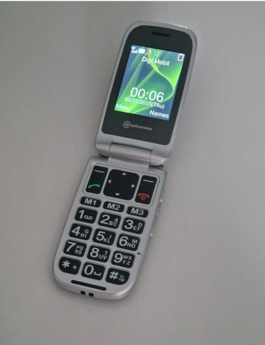 Telefon special pentru Seniori cu dublu display