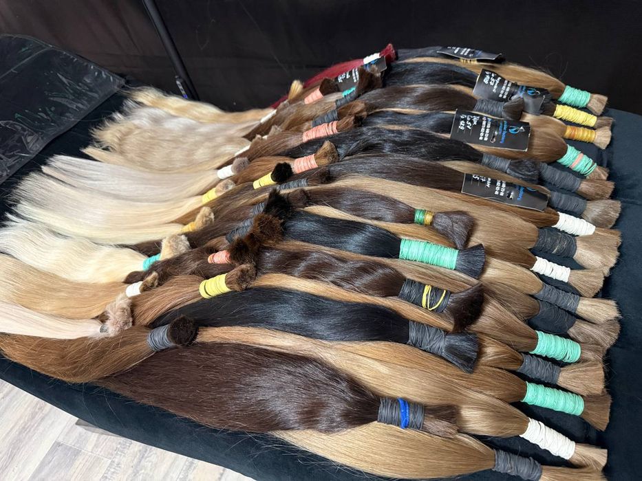 Продам оптом натуральные волосы разные