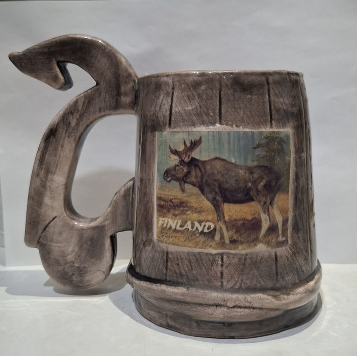 Сувенирная пивная кружка из Финляндии
