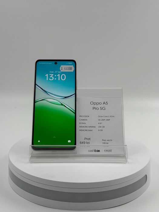 Oppo A5 PRO 256 GB Garantie 24 luni CashBox