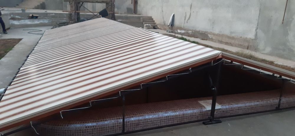 Бассен навес Банер баннер тент маскитни сетка соя сетка микроклимат ки