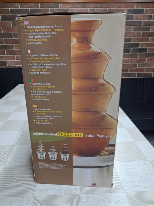 Fântână ciocolata 3 cascade 170w