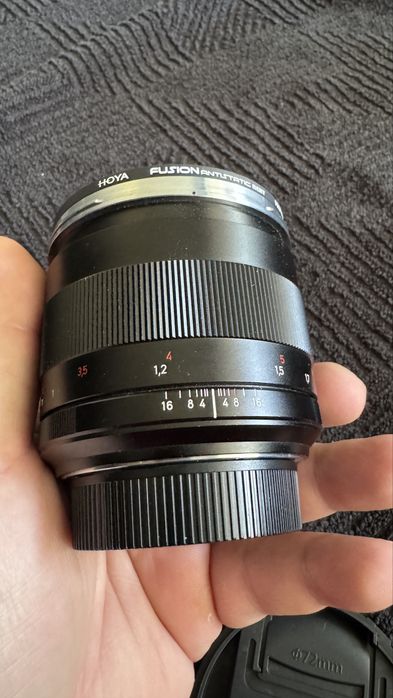 Obiectiv Carl Zeiss planar t * 85mm f1.4 ze Canon