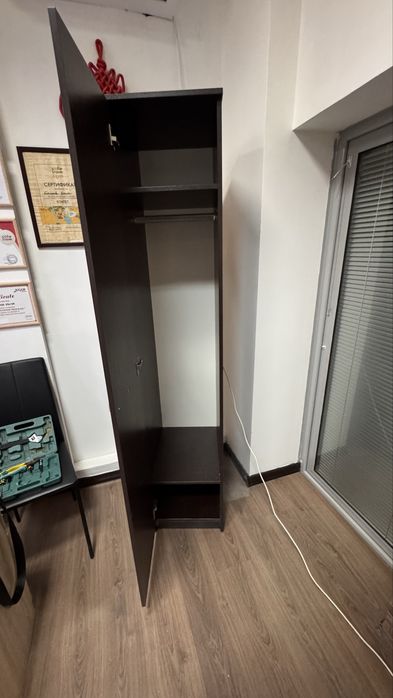 Шкаф пенал цвет венге