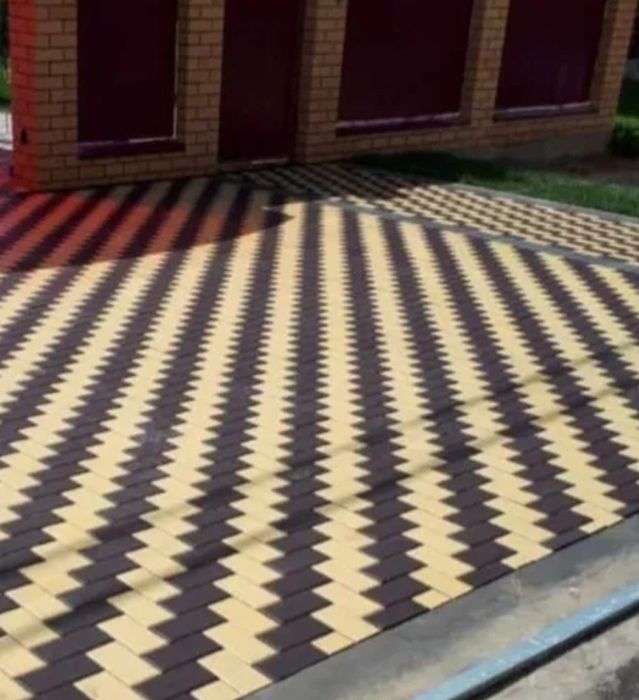 Укладка брусчатки