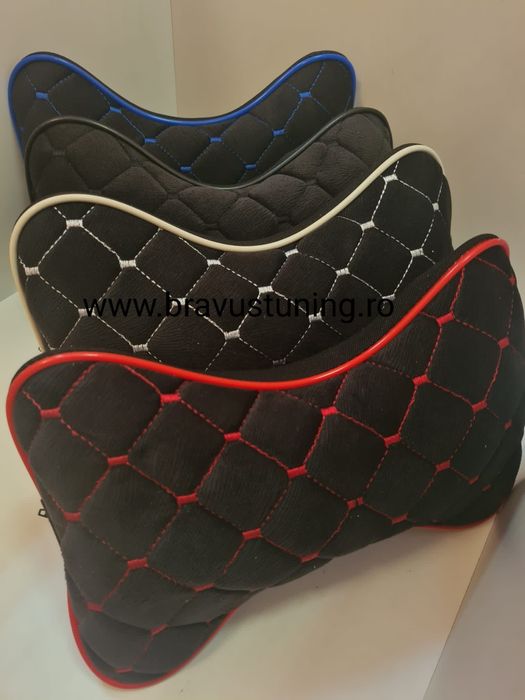 Perne tetiera auto ALCANTARA 2 buc/set CONFORT