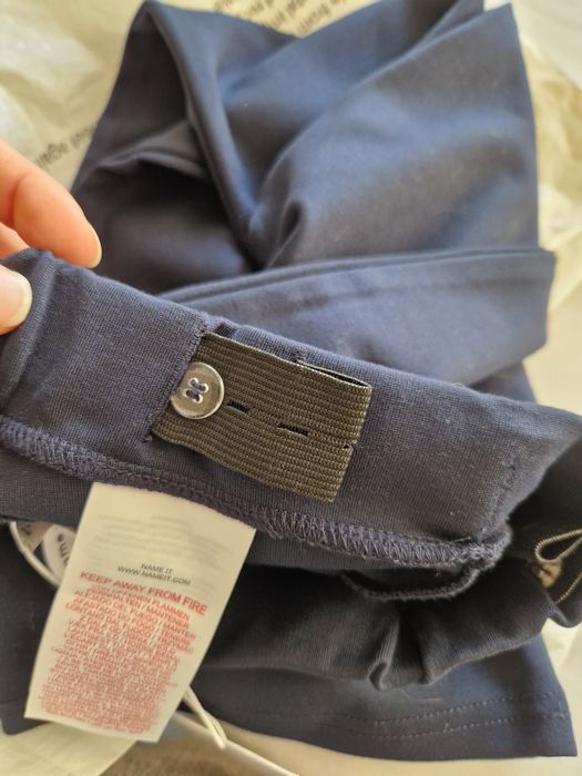 Брюки клеш  темно синие. Размер 122