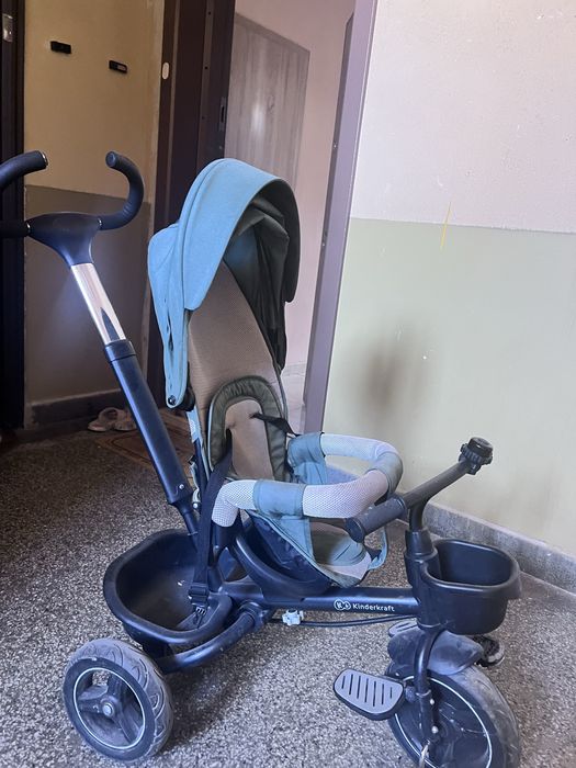 Триколка Kindercraft Spinstep зелена
