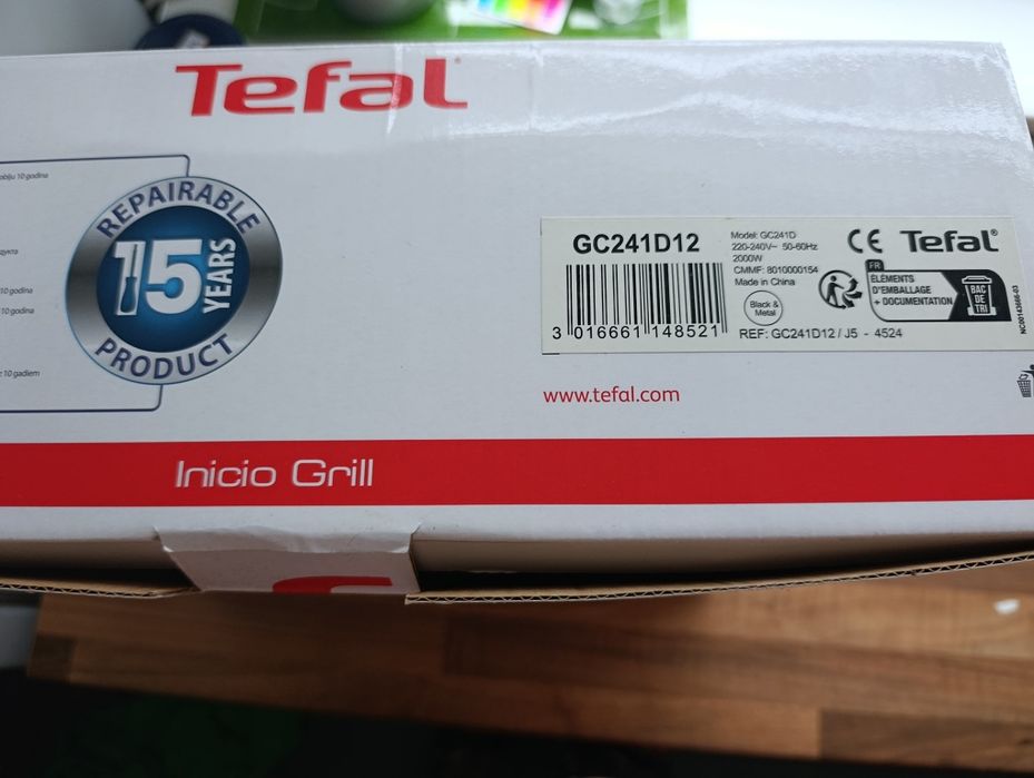 Gratar electric multifunctional Tefal Inicio Grill