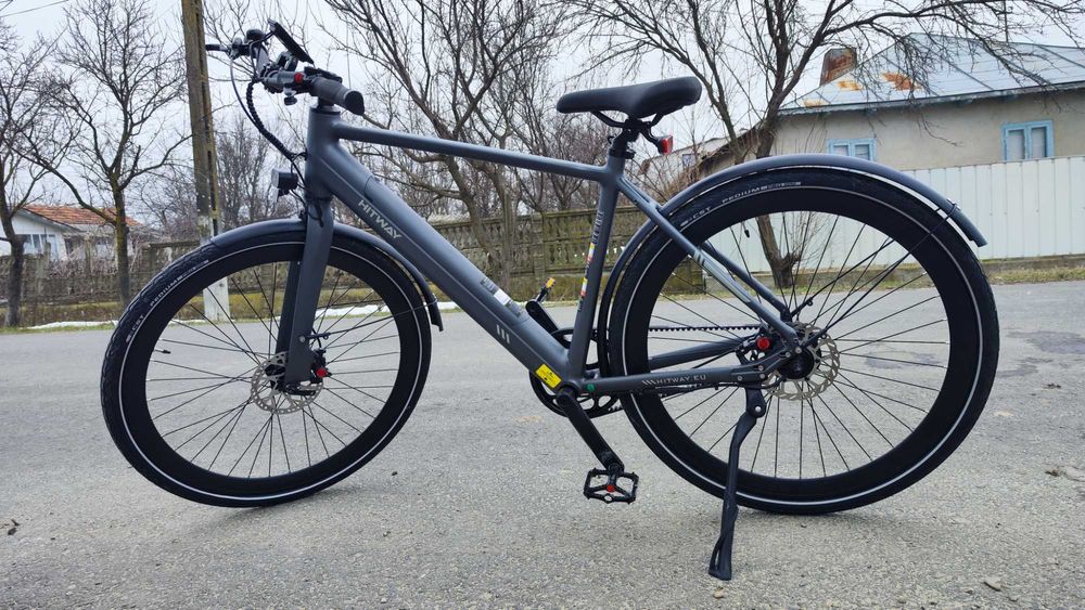 Bicicletă electrică cu transmisie prin curea BK19 Pro