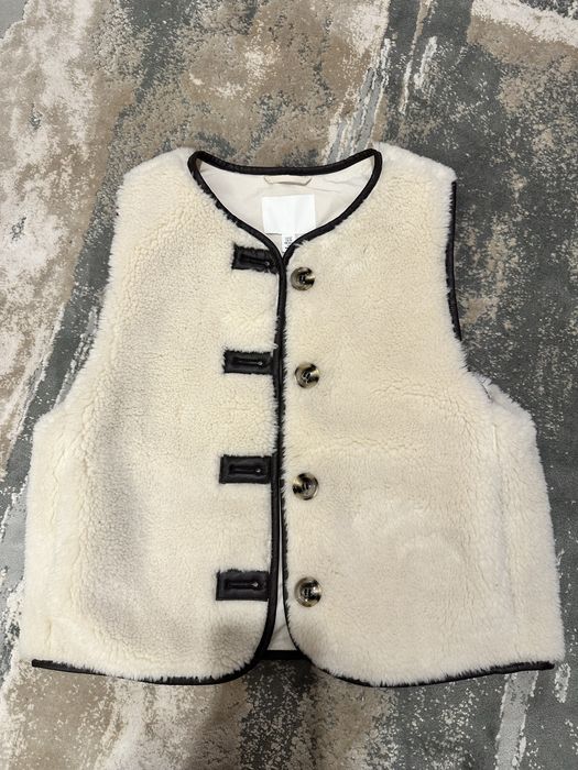 Ново Елече HM с ефект shearling, XS