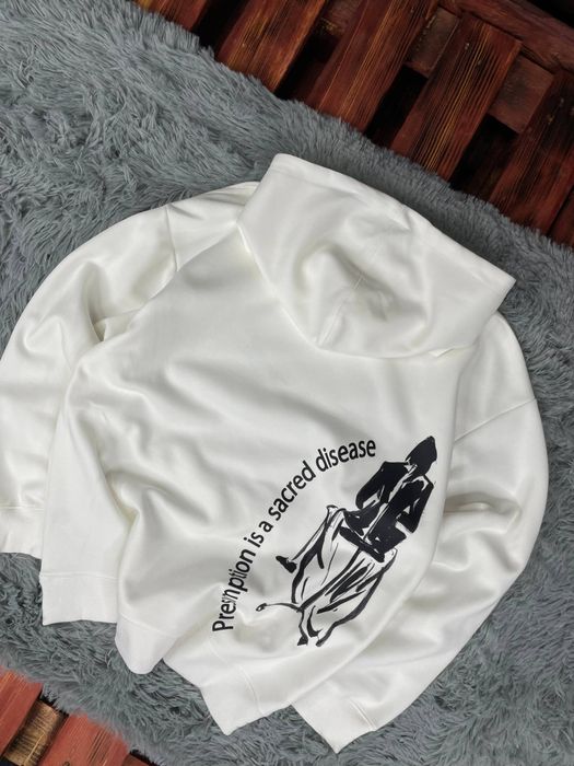 Продам Белое Yohji Yamamoto худи