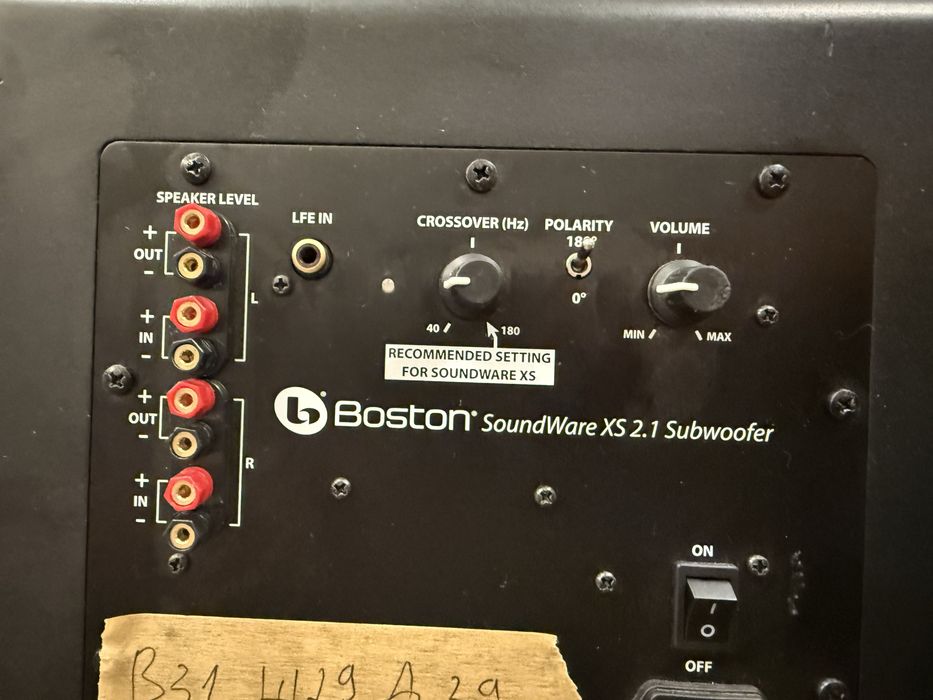 Активен Subwoofer Boston 8”