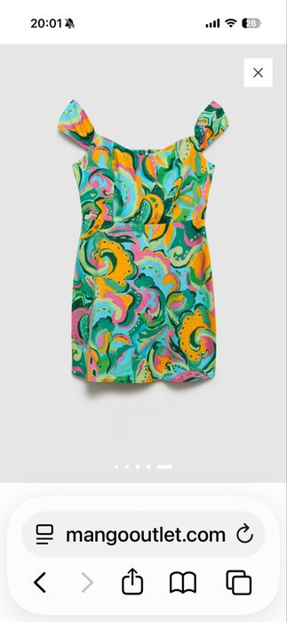 Zara нова черна рокля сатен