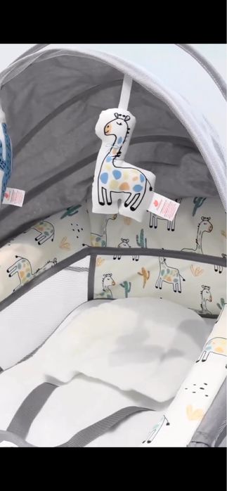 Шезлонг качеля. С рождения до 3х лет.