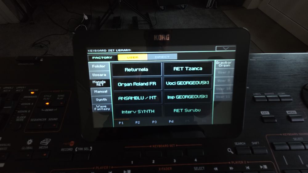 Vand Korg pa4x 76 cu SET