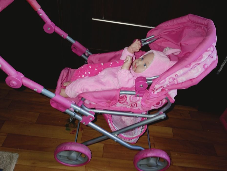 Кукла с коляской для девочек