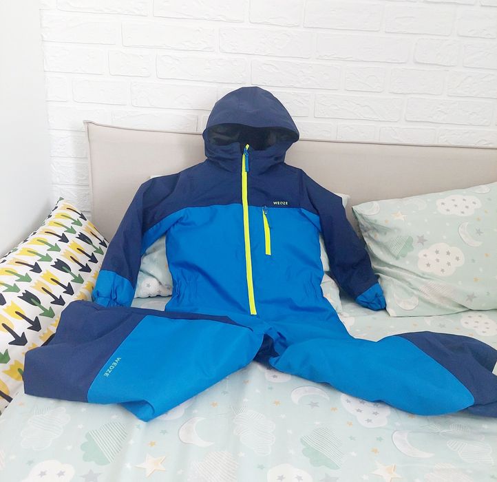 Costum ski/zăpadă Wedze de la Decathlon, 5-6 ani, băiat