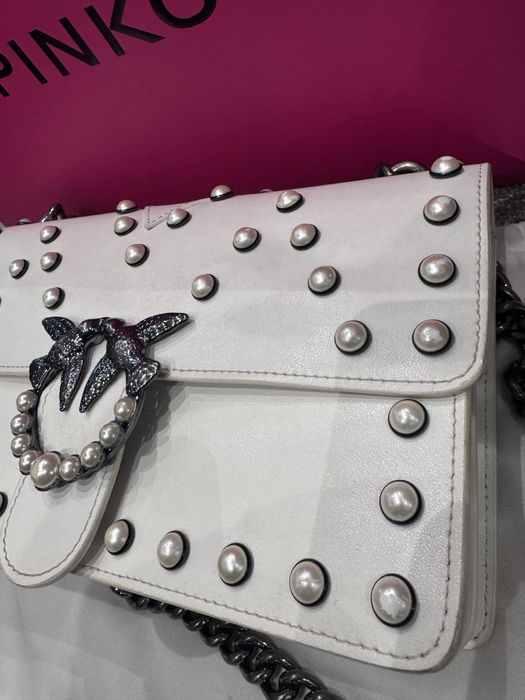 Дамска чанта PINKO с перли