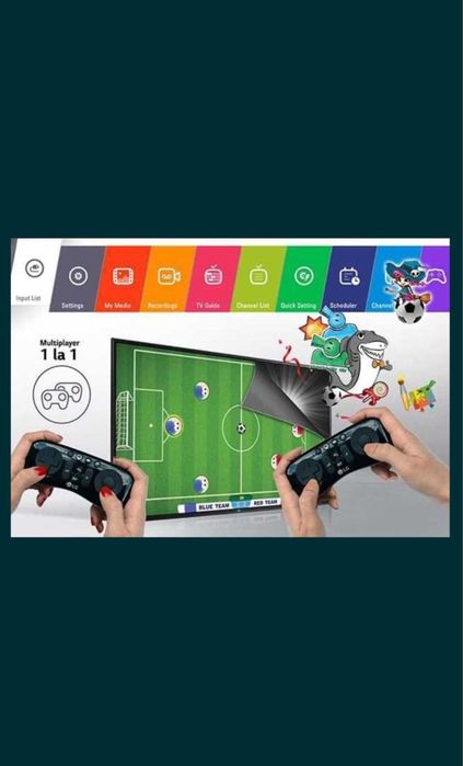 Televizor LED Game TV LG, 108 cm, 43LH5100, Full HD, Clasa A++