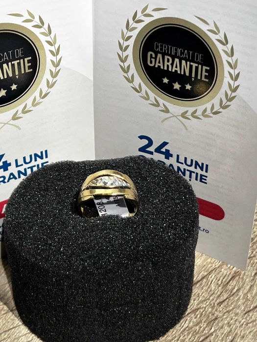 (AG42) Inel aur 14K 3.02g b11752 - Garantie 2 ani!