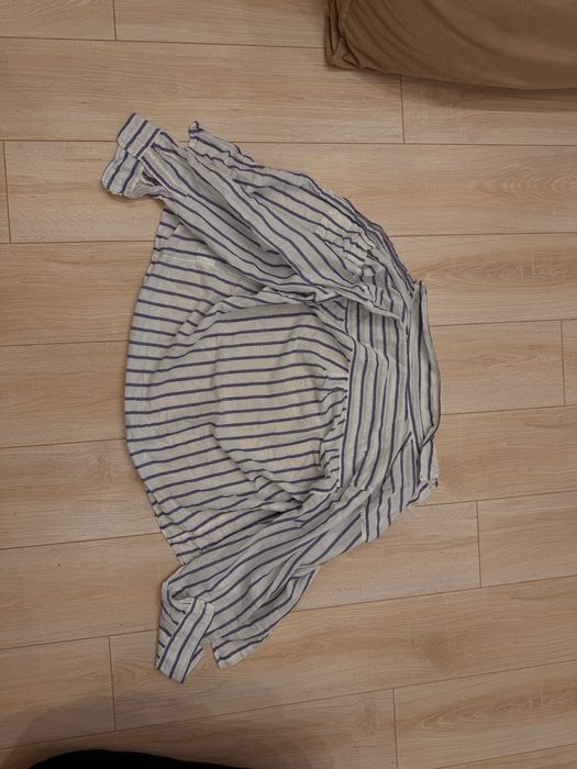 полосатая рубашка zara