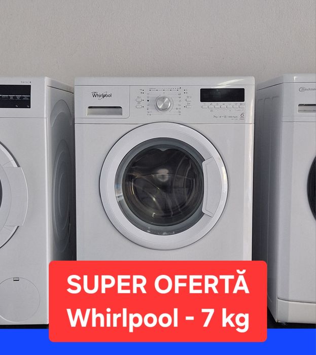 Masina de spălat rufe automată Whirlpool  / slim ws 74210 SS