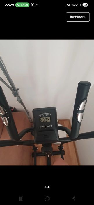 Bicicleta eliptica Techfit, 8 viteze,ca si noua!