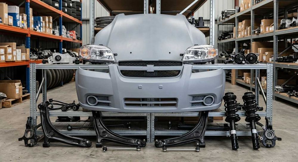 Бампер передний Chevrolet Aveo
