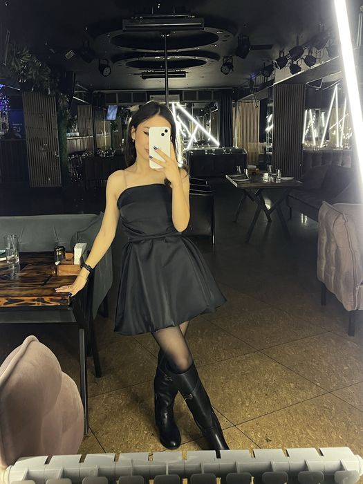 Қара түсті көйлек, 1 рет қана киілген