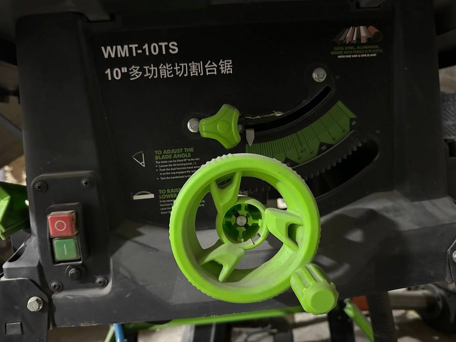 Многофункциональный распиловочный станок по дереву WMT-10TS - НОВЫЙ