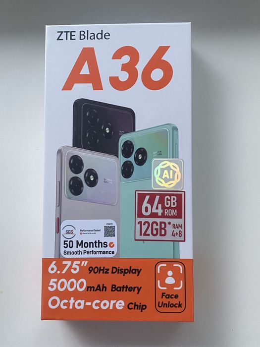 Продам ZTE Blade A36