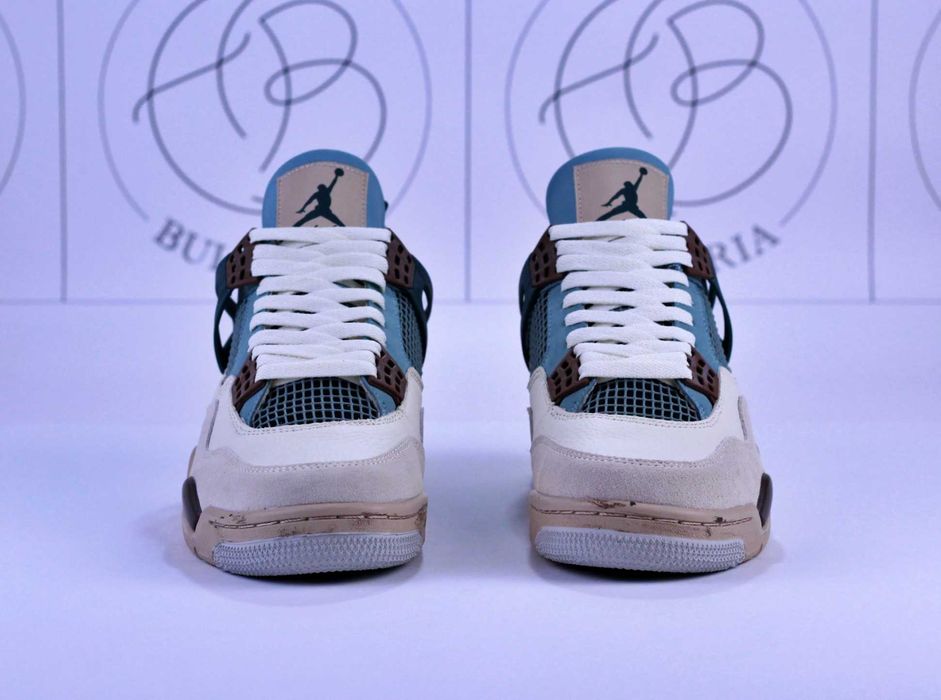 Nike Air Jordan 4 Military Black Metallic Purple SB Pine Green Snorlax